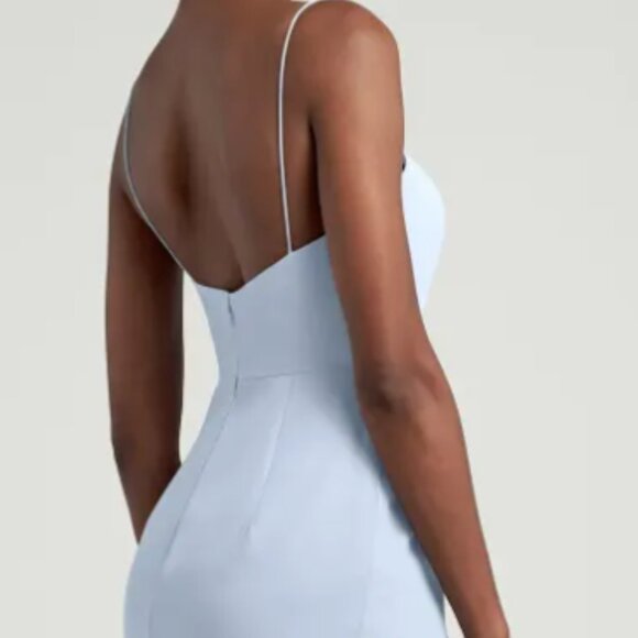 Jenny Yoo Demi Dress in Whisper Blue - Picture 2 of 2